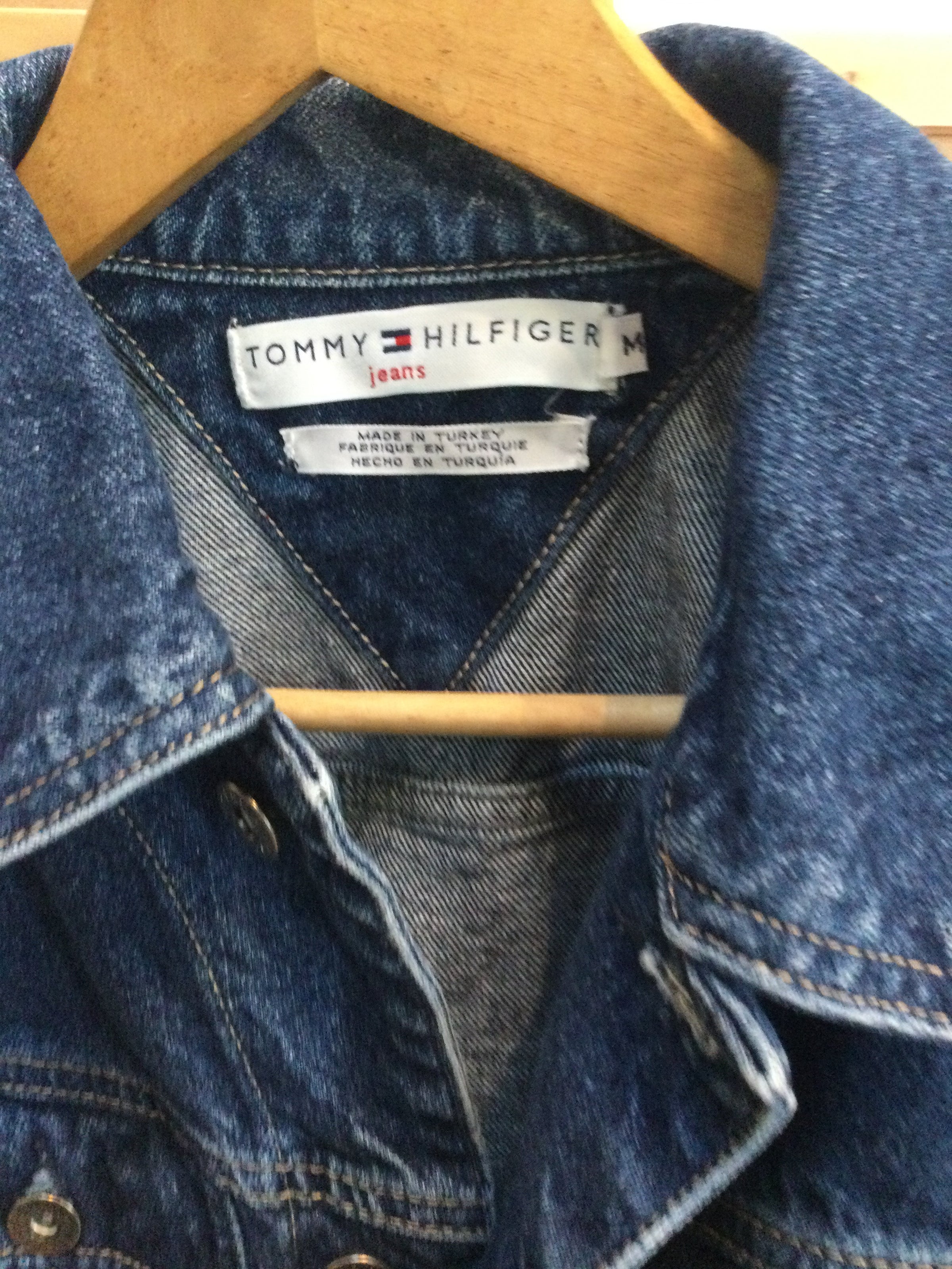 Tommy hilfiger denim jacket mens cheap